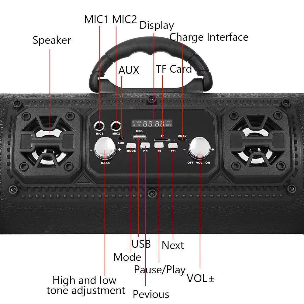 Premium Waterproof Soundwave Speaker™